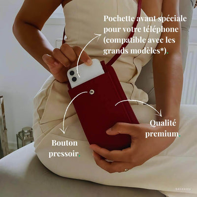 FOREVER LOVELY LE PORTEFEUILLE A BANDOULIERE ORIGINAL